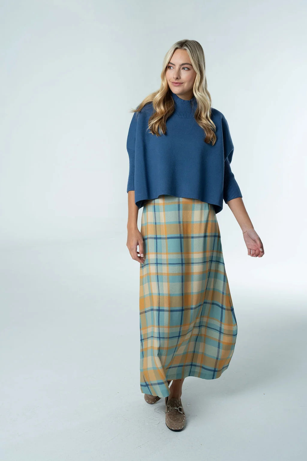 Tiffany Skirt in Harvest Plaid