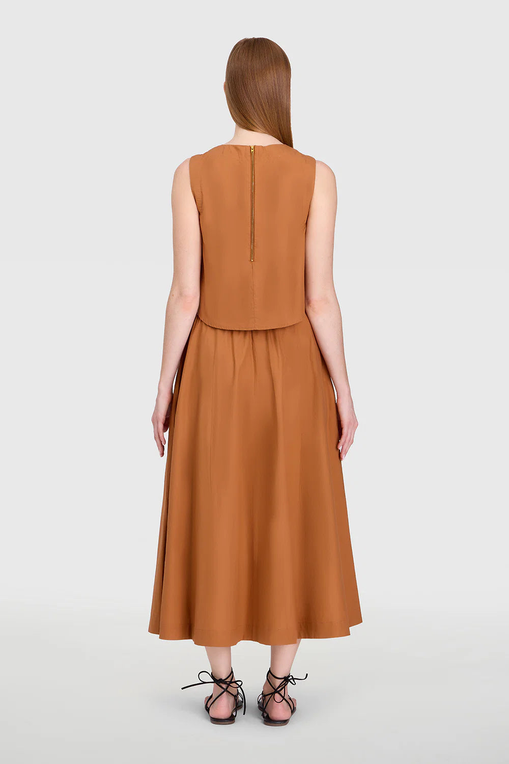 Crop Top in Brown