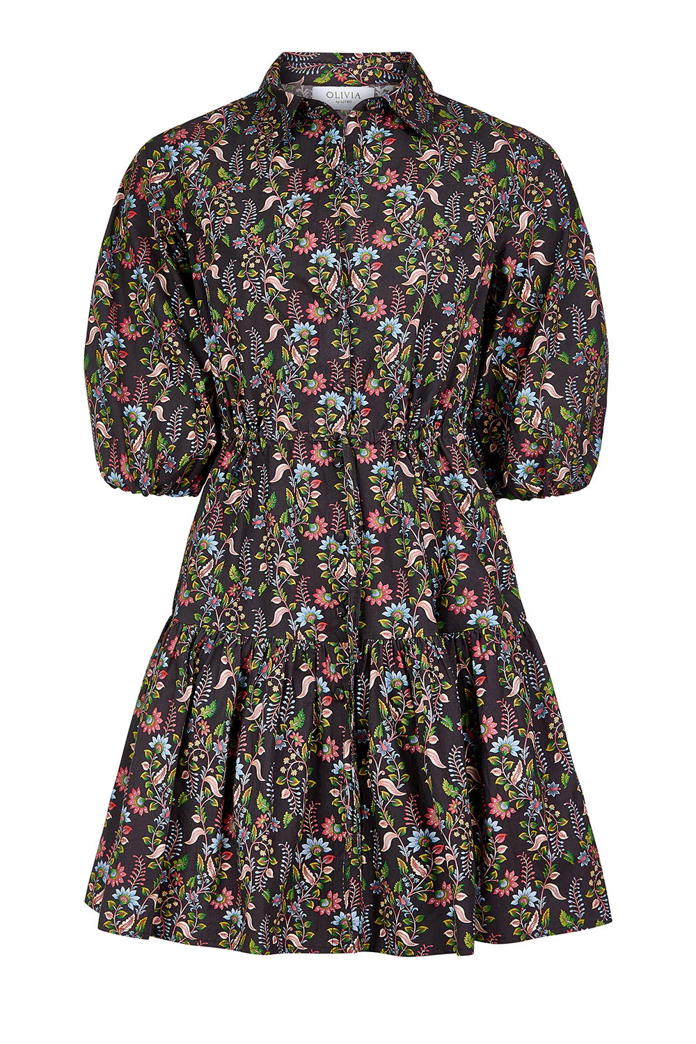 Brynn Dress in Sable Grove