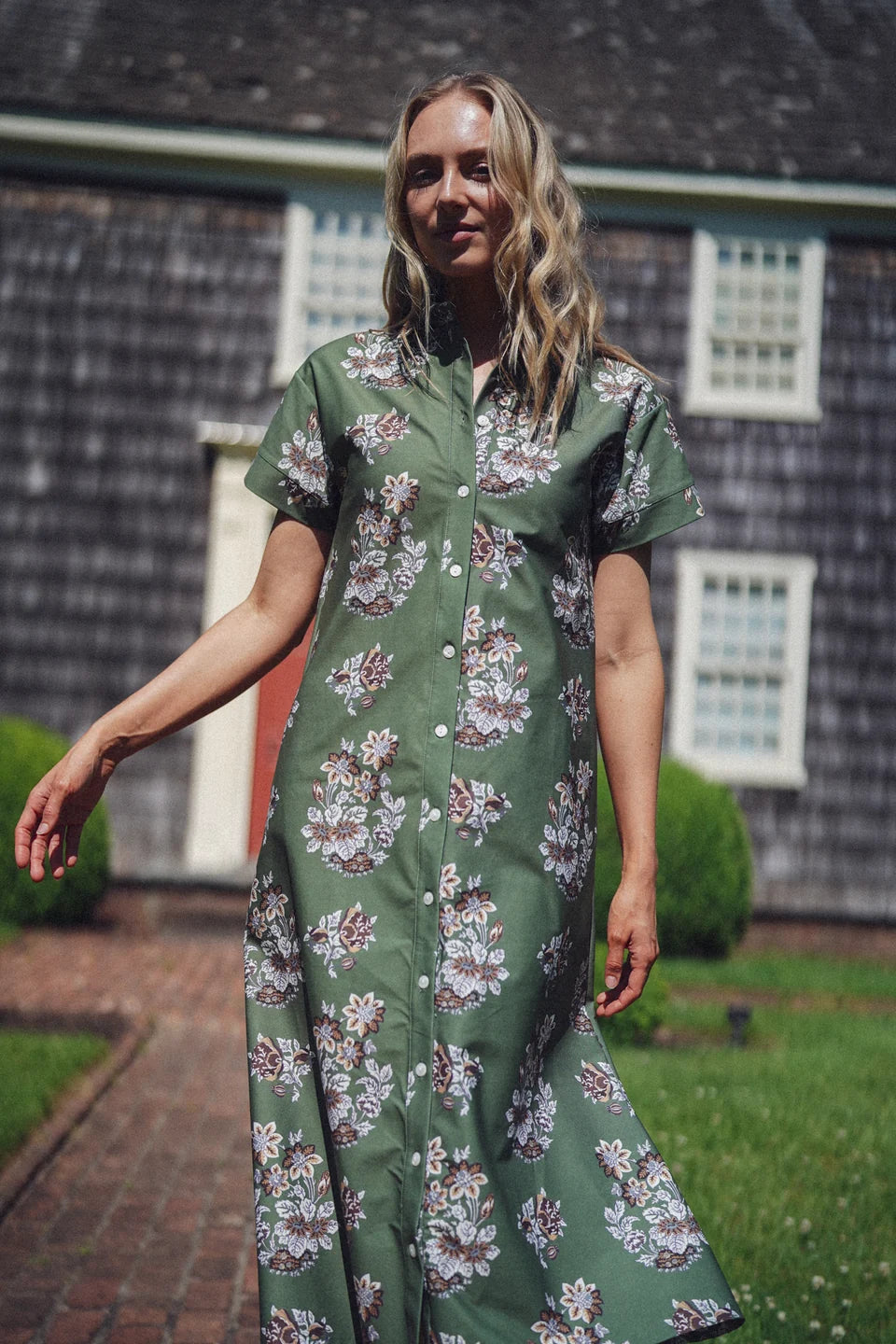 Miller Dress in Whisperwood