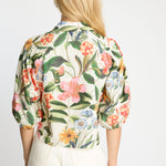 Juliette Top in Buttercream Floral