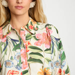 Juliette Top in Buttercream Floral