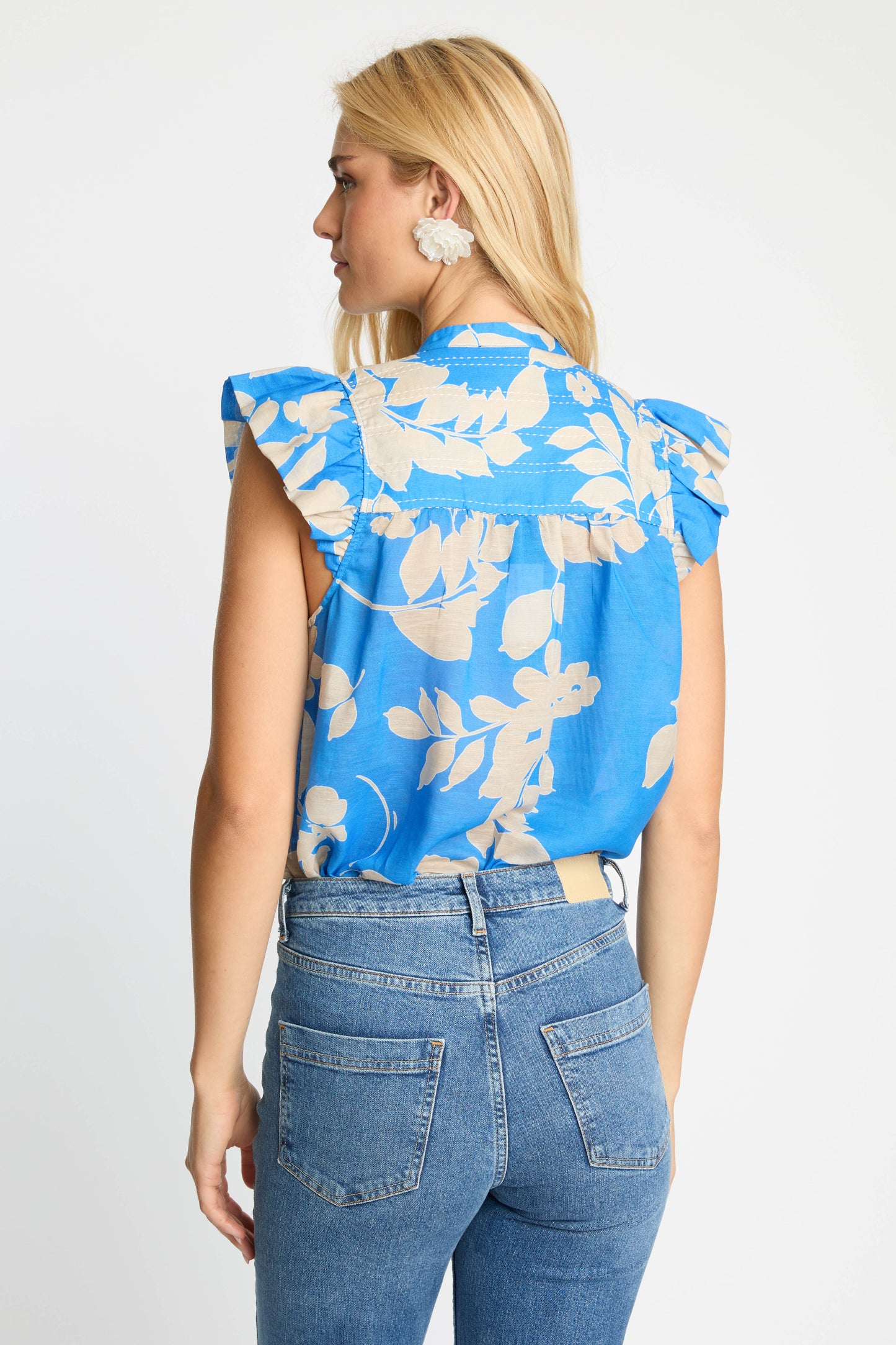 Anthea Top in Sapphire Shadow