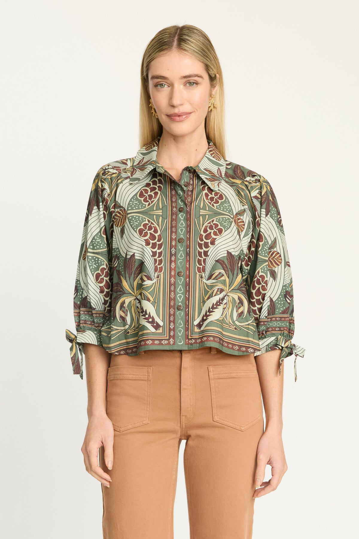 Anissa Top in Vintage Tapestry
