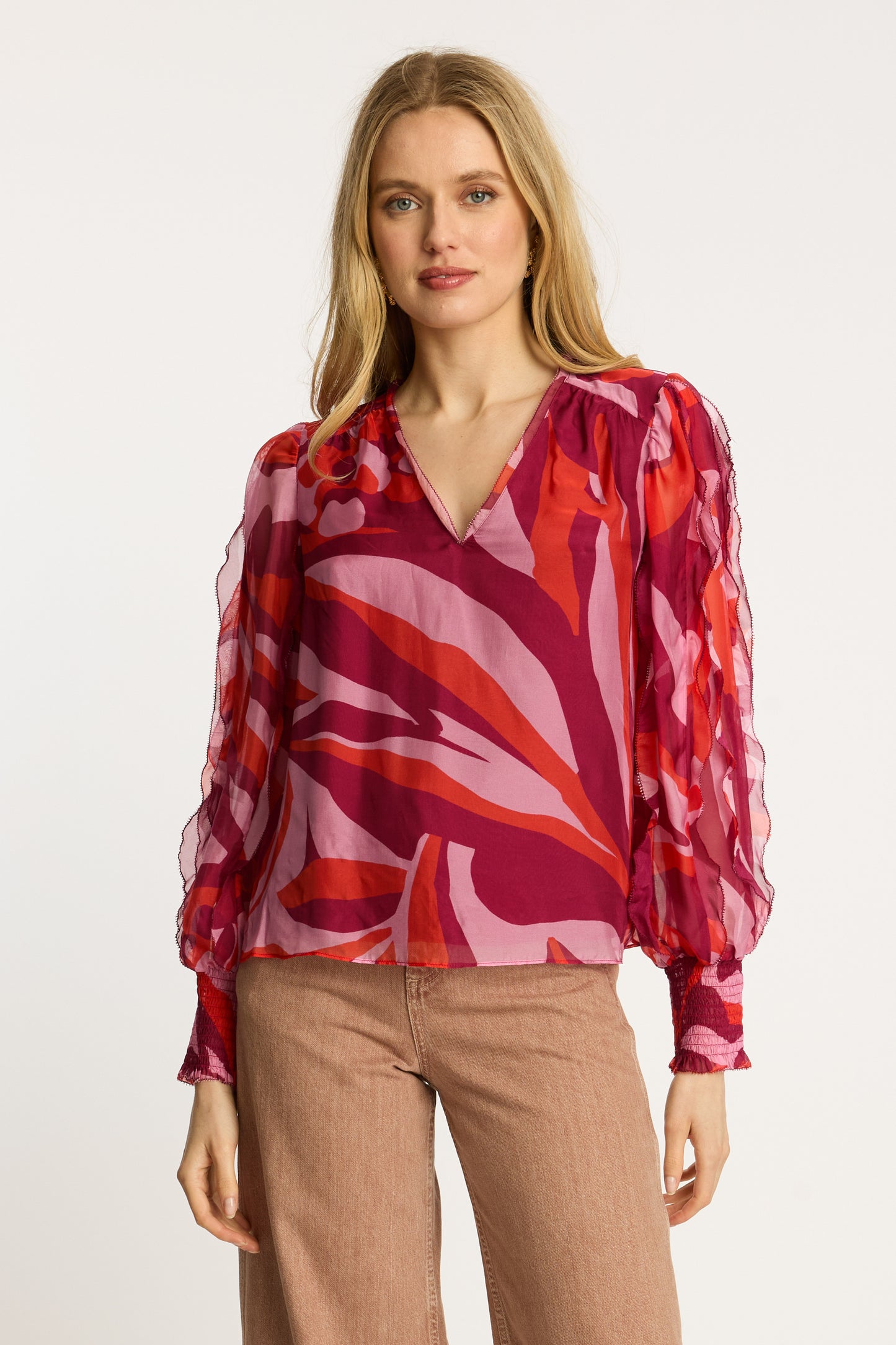 Flora Top in African Sunset