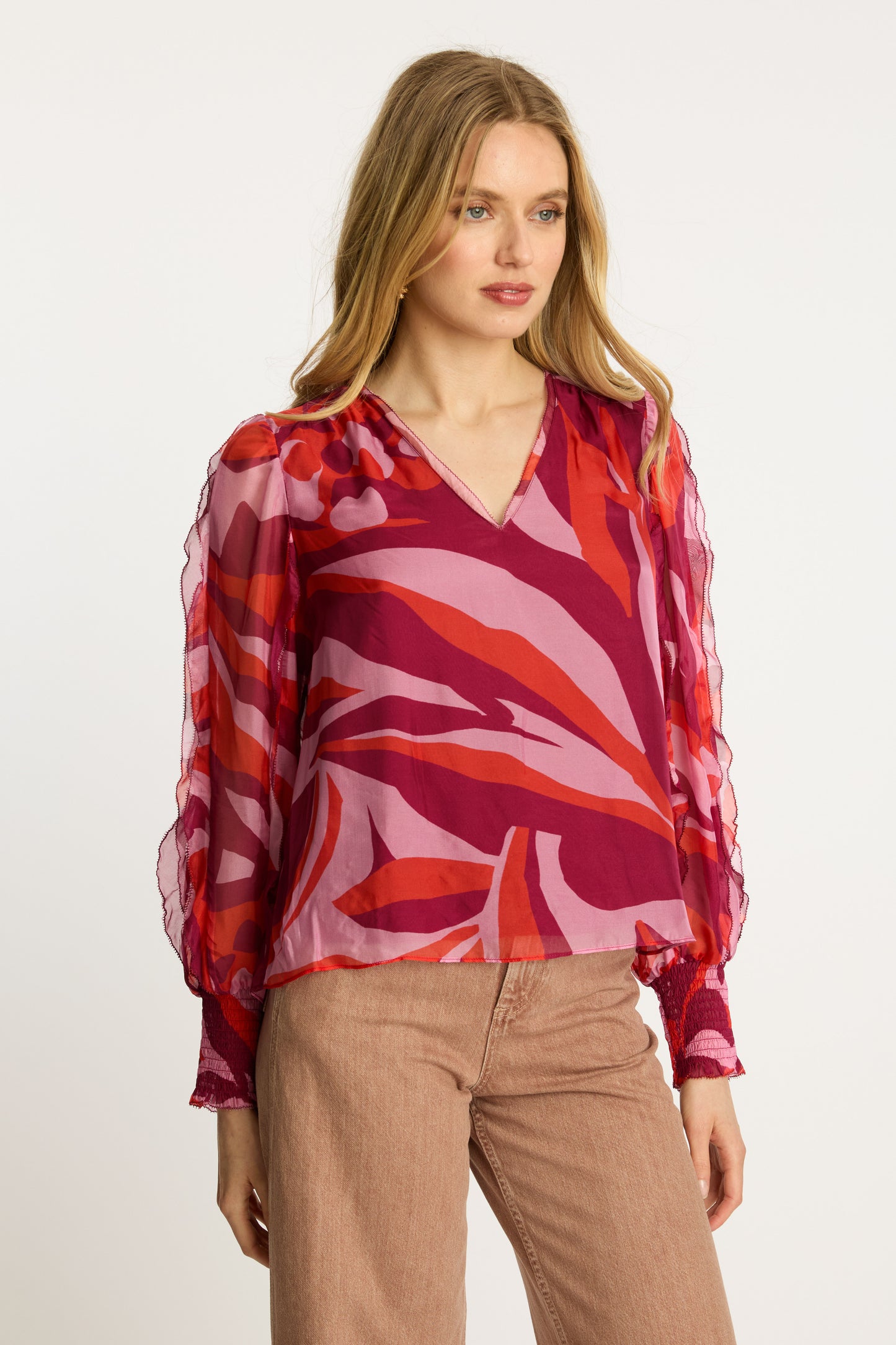 Flora Top in African Sunset