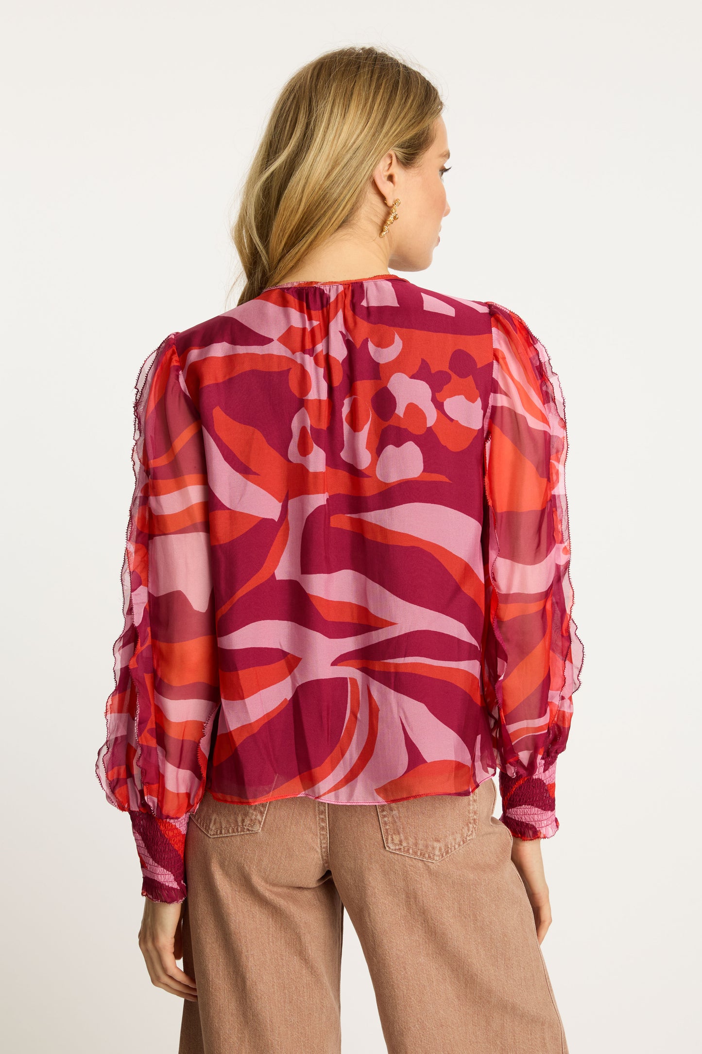 Flora Top in African Sunset