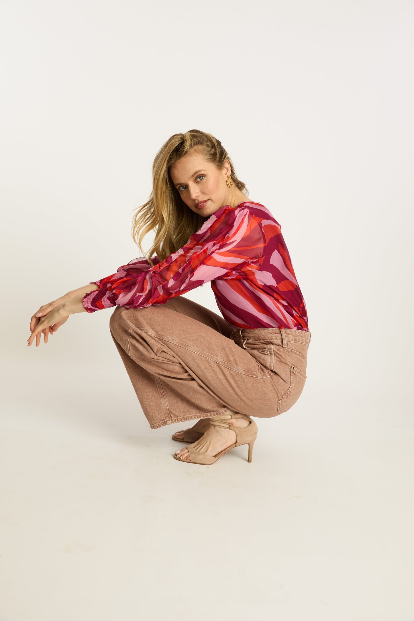 Flora Top in African Sunset