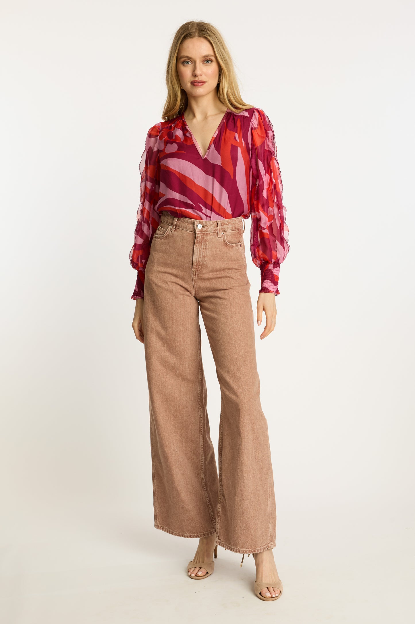 Flora Top in African Sunset