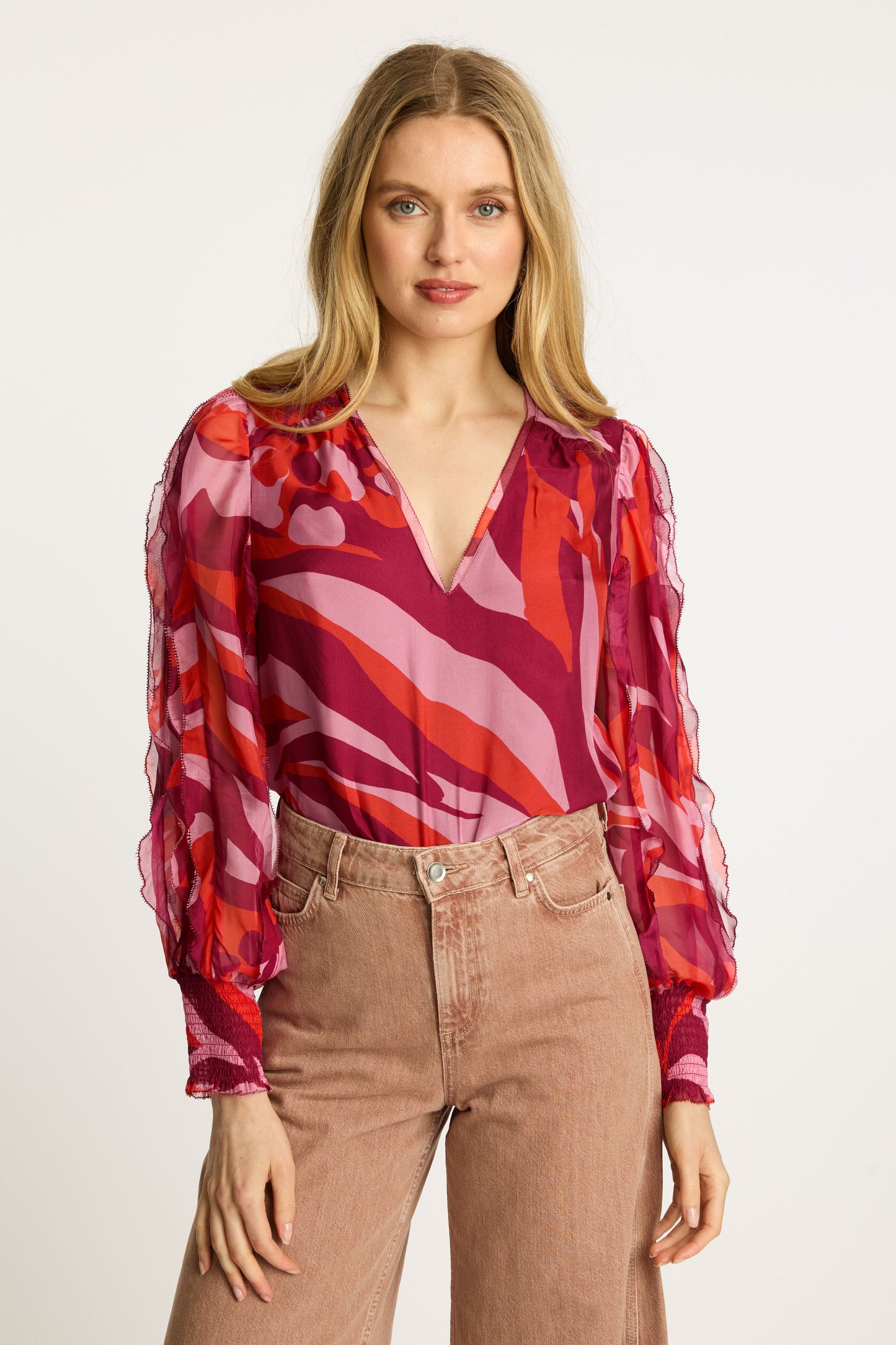 Flora Top in African Sunset