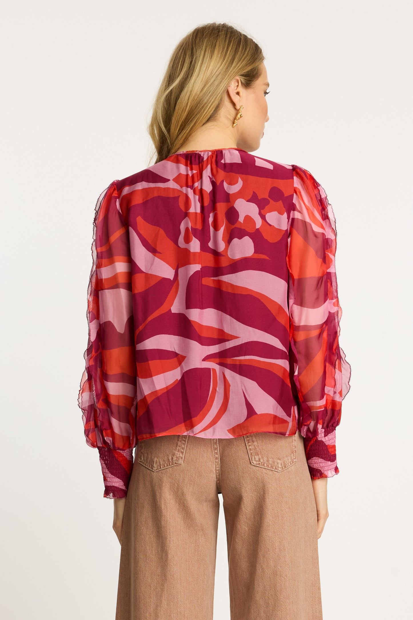 Flora Top in African Sunset