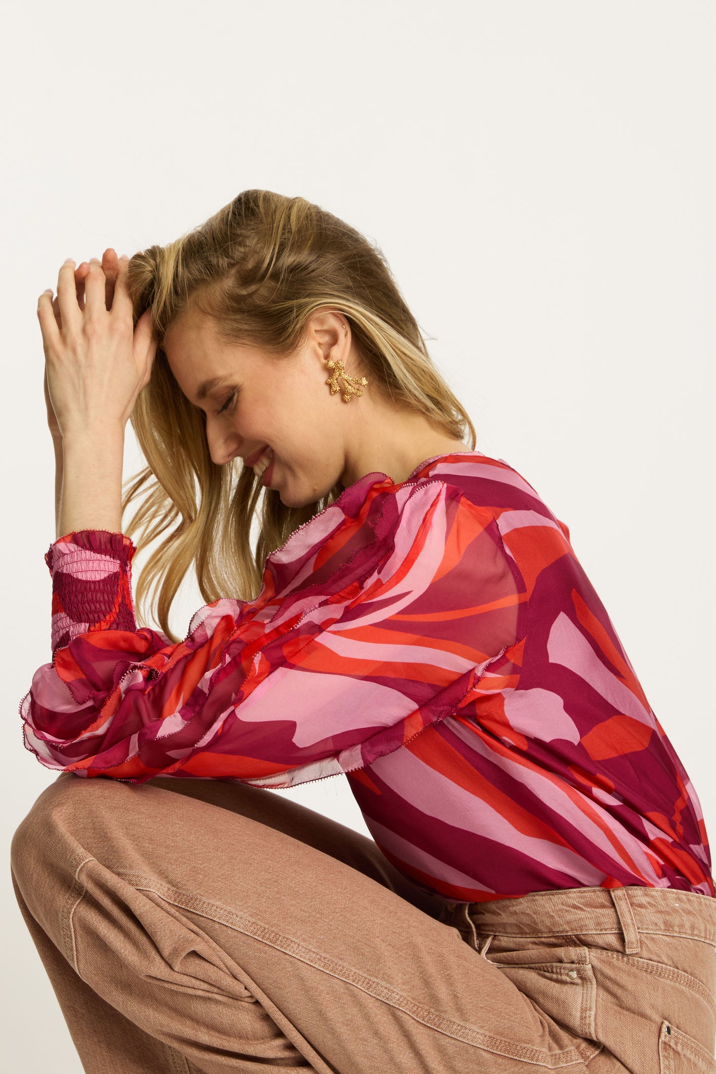 Flora Top in African Sunset