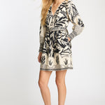 Carly Dress in Ambergrain