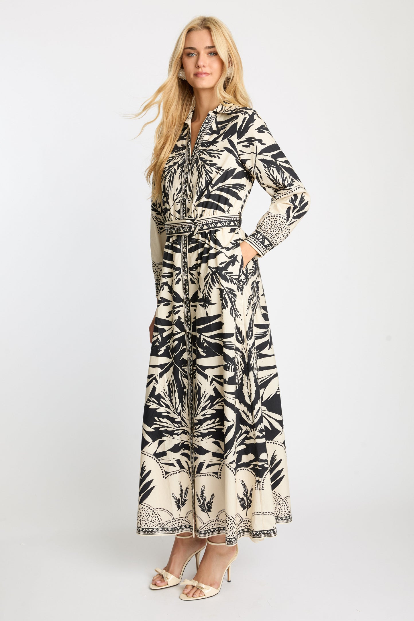 Talia Dress in Ambergrain