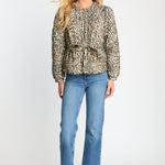 Ember Reversible Jacket in Golden Leopard