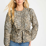 Ember Reversible Jacket in Golden Leopard