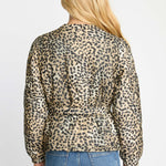Ember Reversible Jacket in Golden Leopard