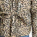 Ember Reversible Jacket in Golden Leopard