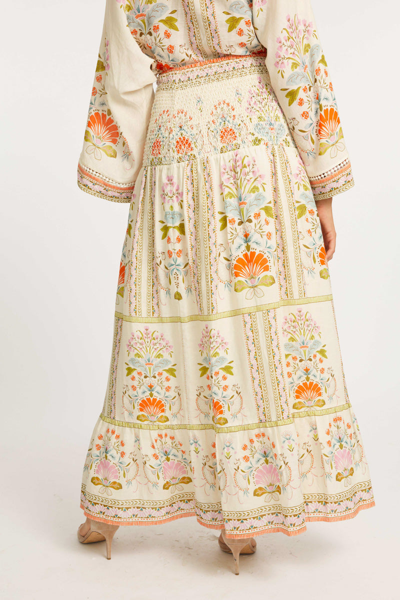 Chablis Skirt in Vintage Floral