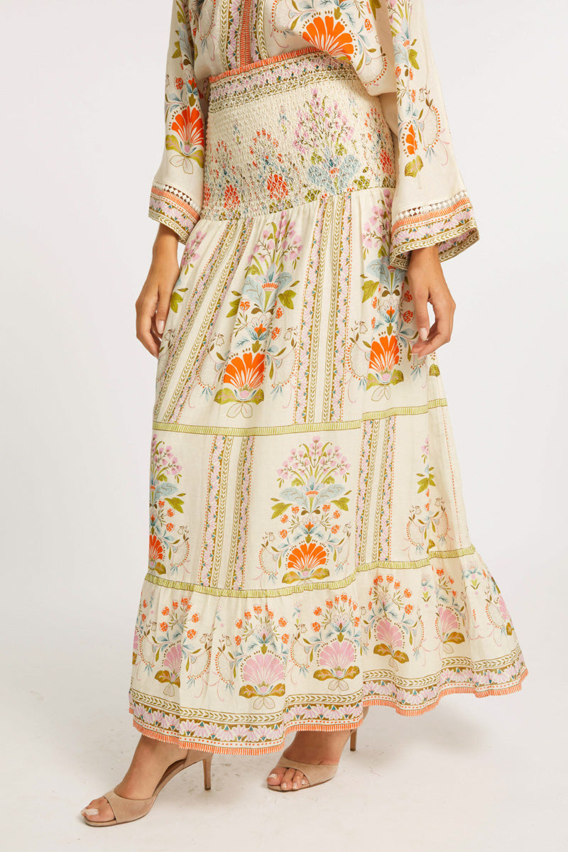 Chablis Skirt in Vintage Floral