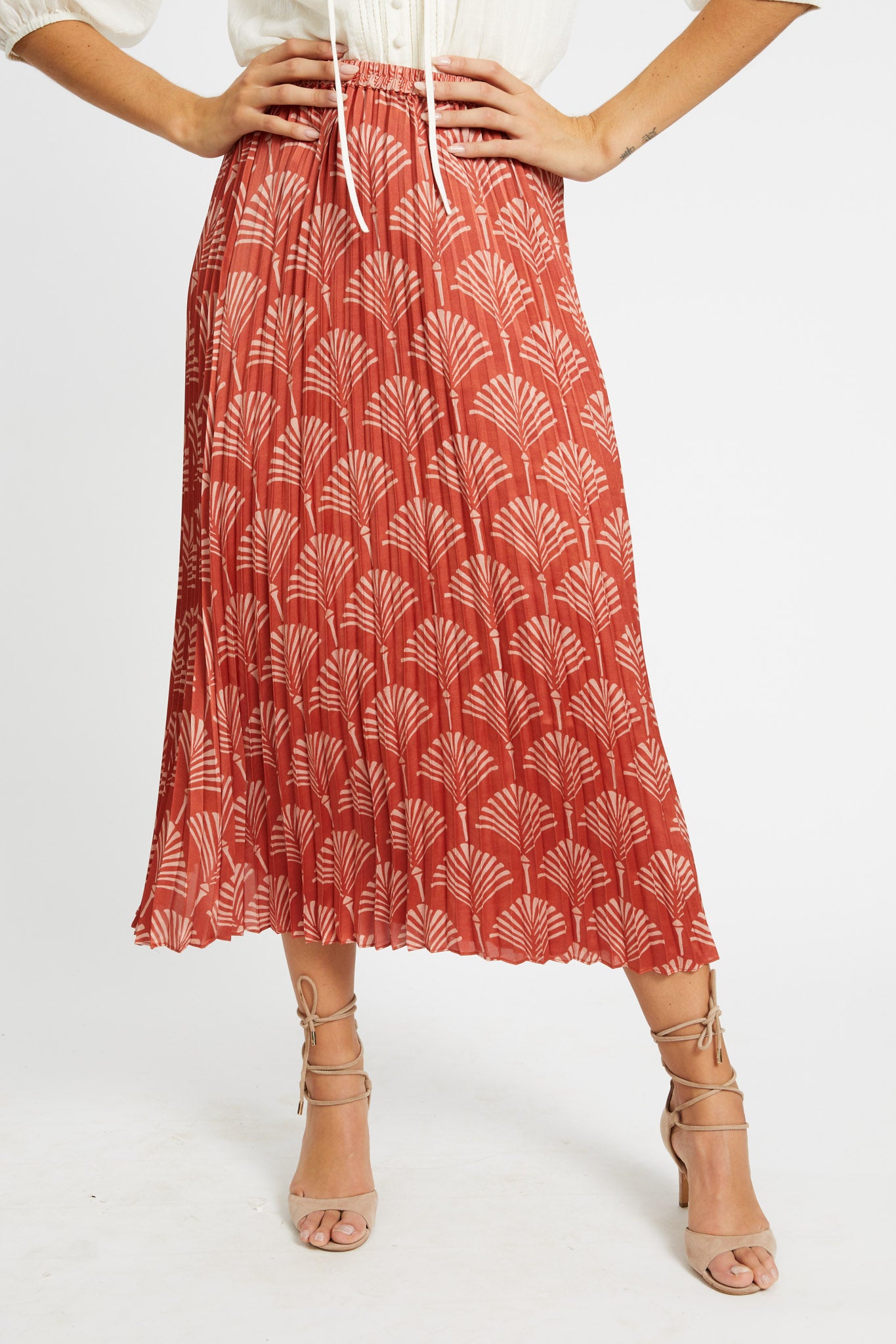 Genie Top in Rust Ginko Breeze