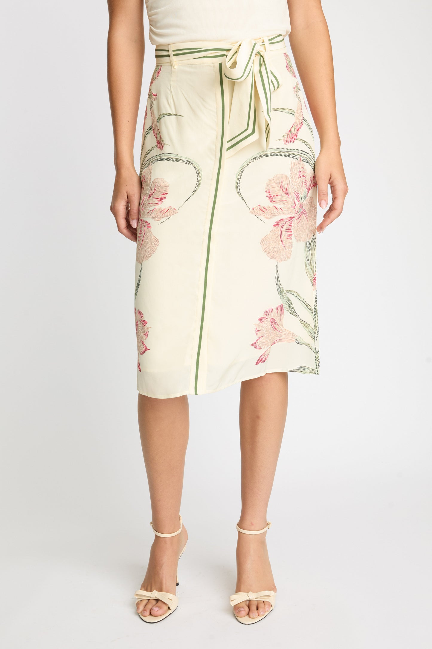Claudette Skirt in Stippled Iris