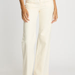 Sienna Denim Pant in Cream