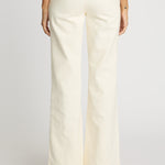 Sienna Denim Pant in Cream