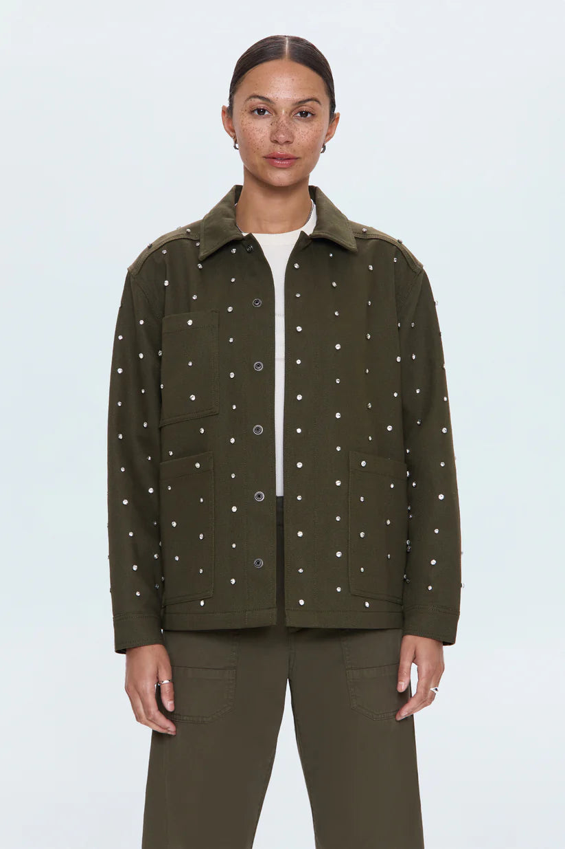 Cosette Relaxed Utility Jacket in Sycamore