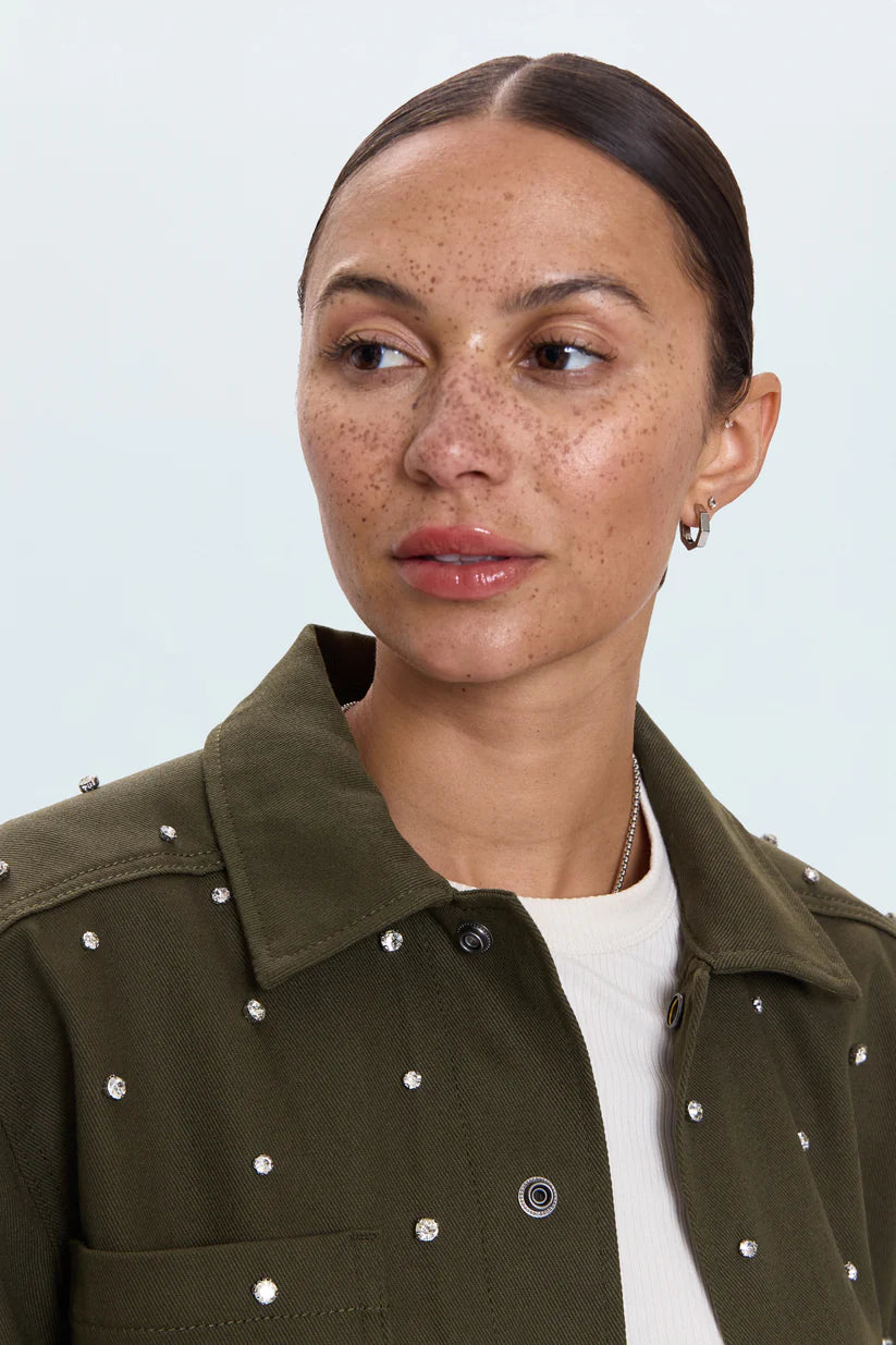 Cosette Relaxed Utility Jacket in Sycamore