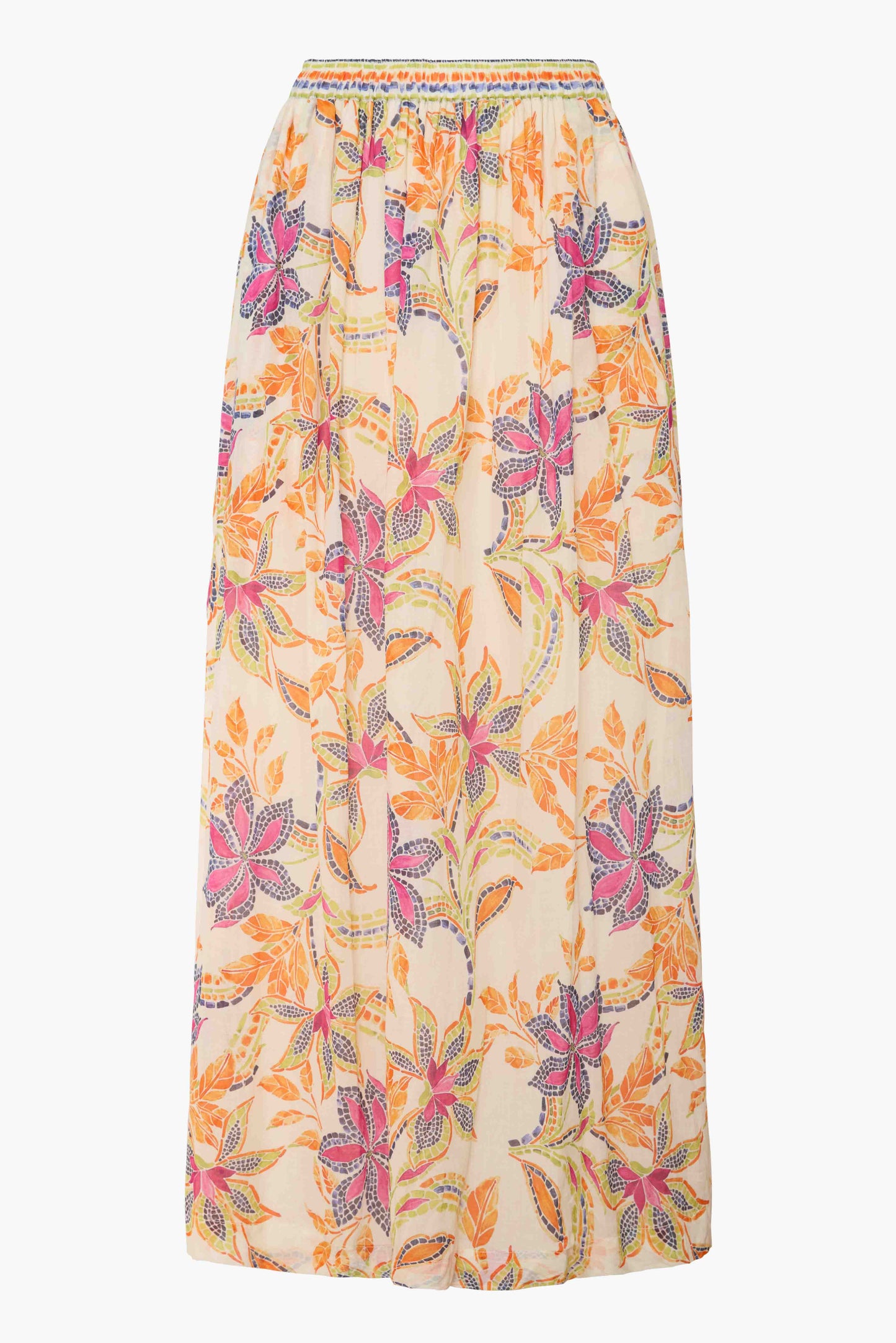 Kai Skirt in Stitched Flower