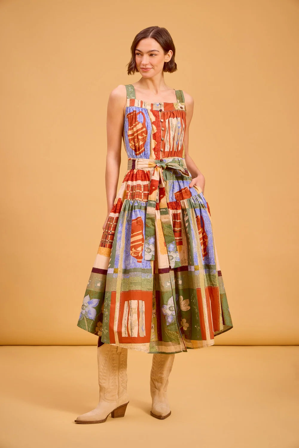 Cami Dress in Fresco
