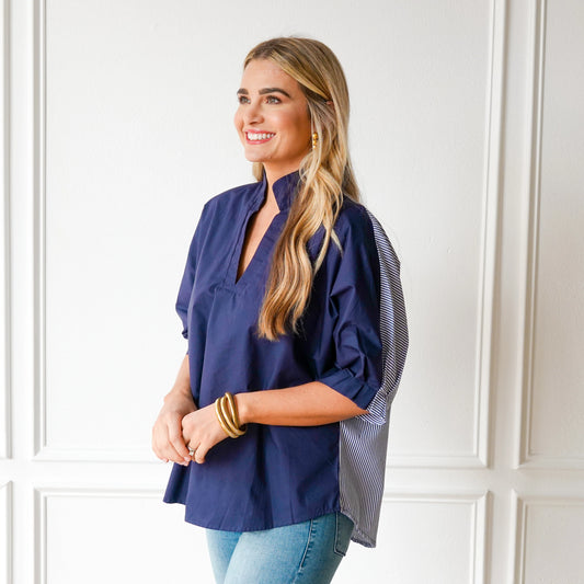 Caroline Contrast Top