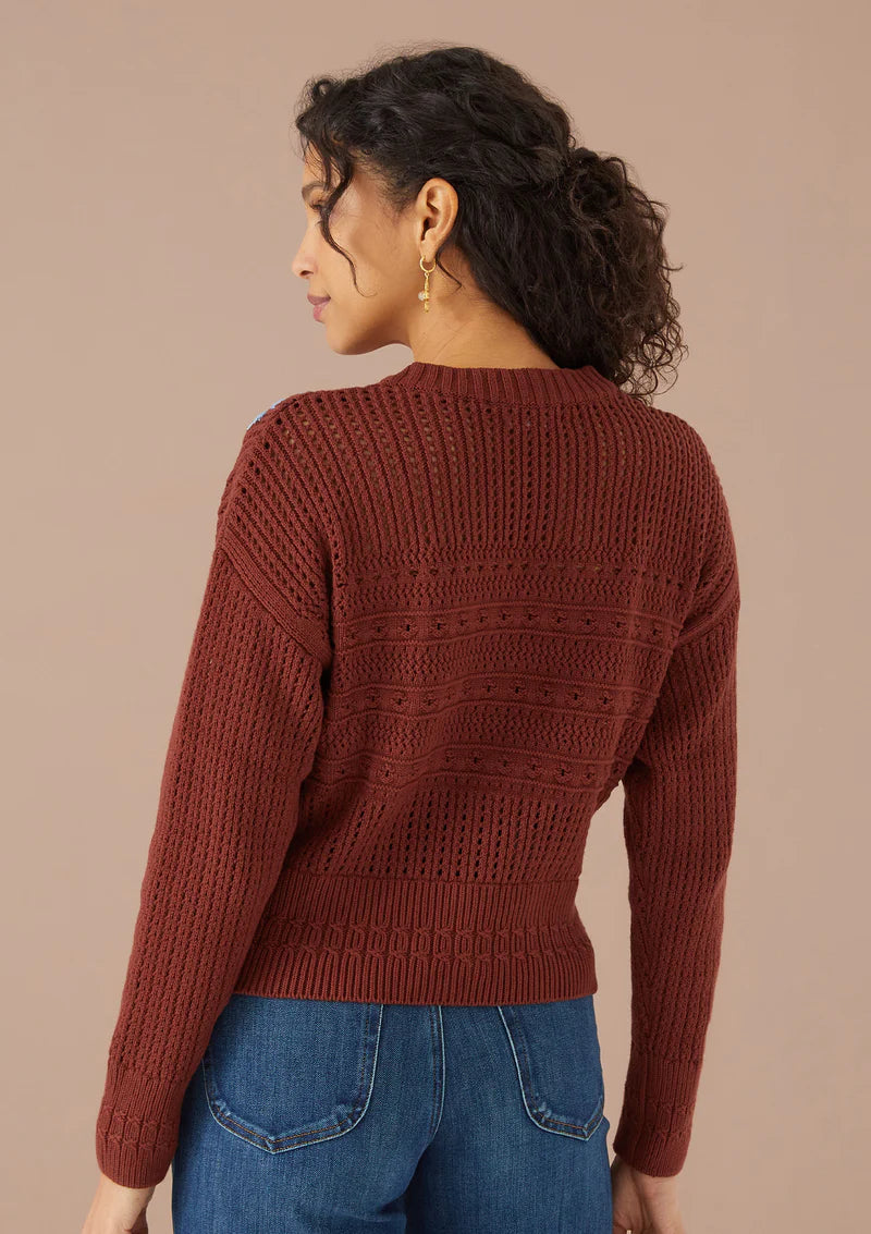 Carrie Cardigan in Cinnamon