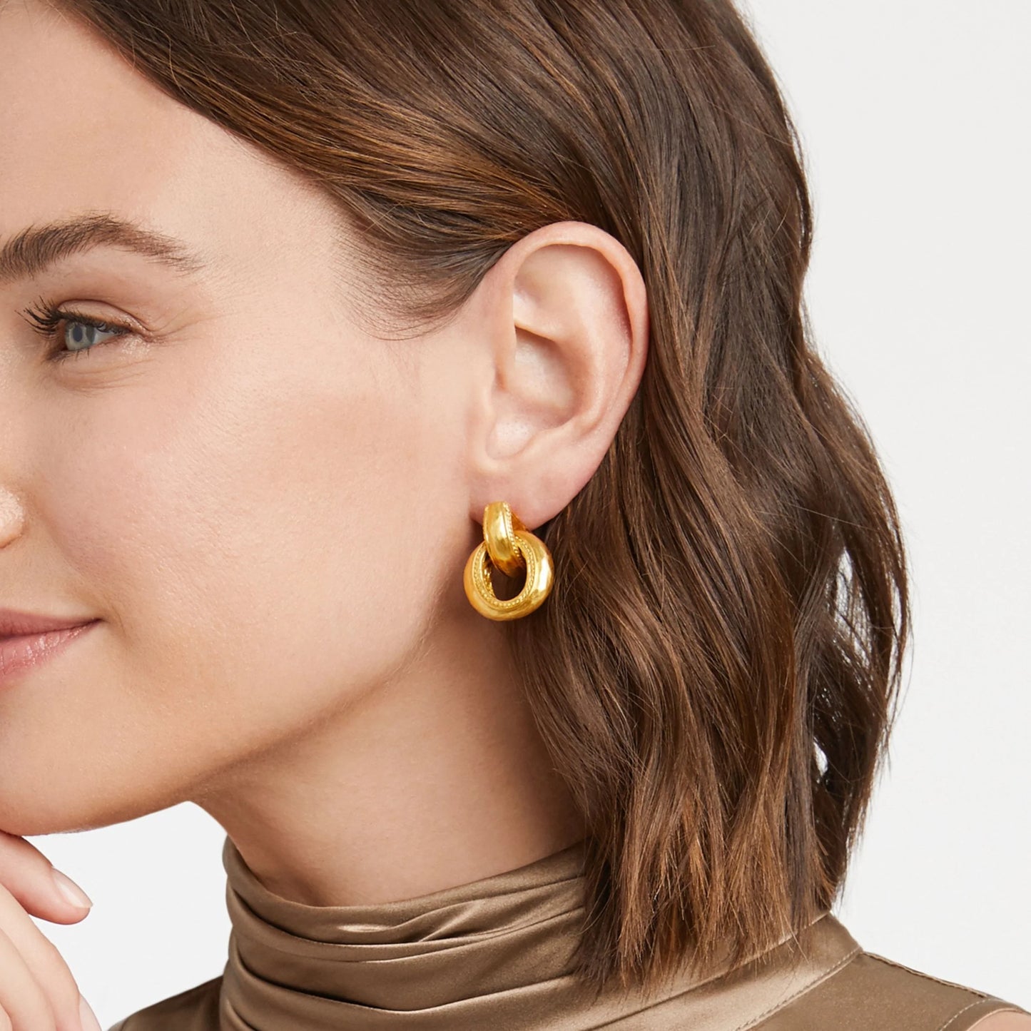 Avalon Doorknocker Earring