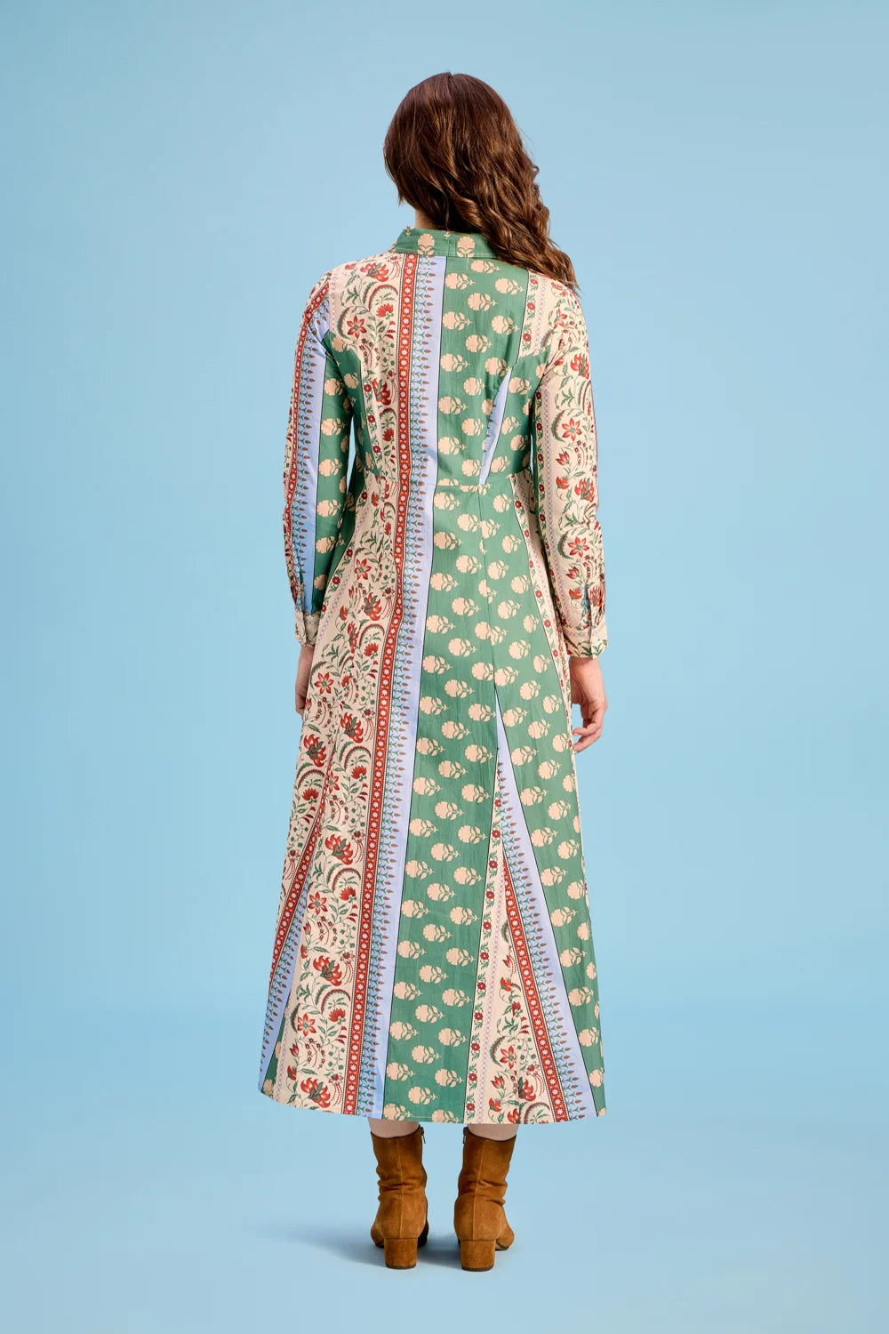 Classic Shirtdress in Bramble