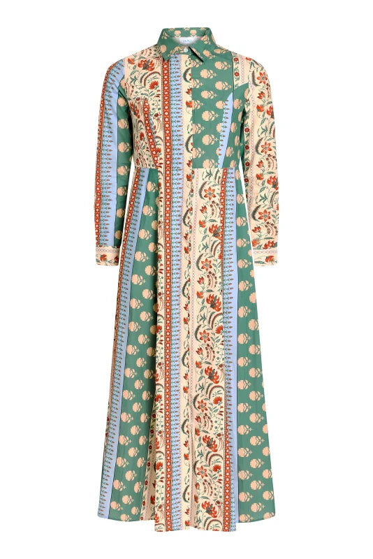 Classic Shirtdress in Bramble