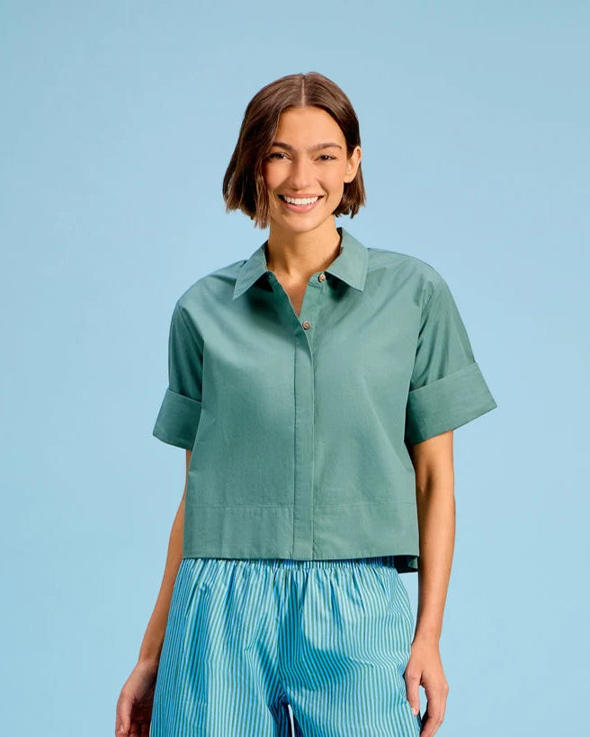 Club Shirt in Sage Brush