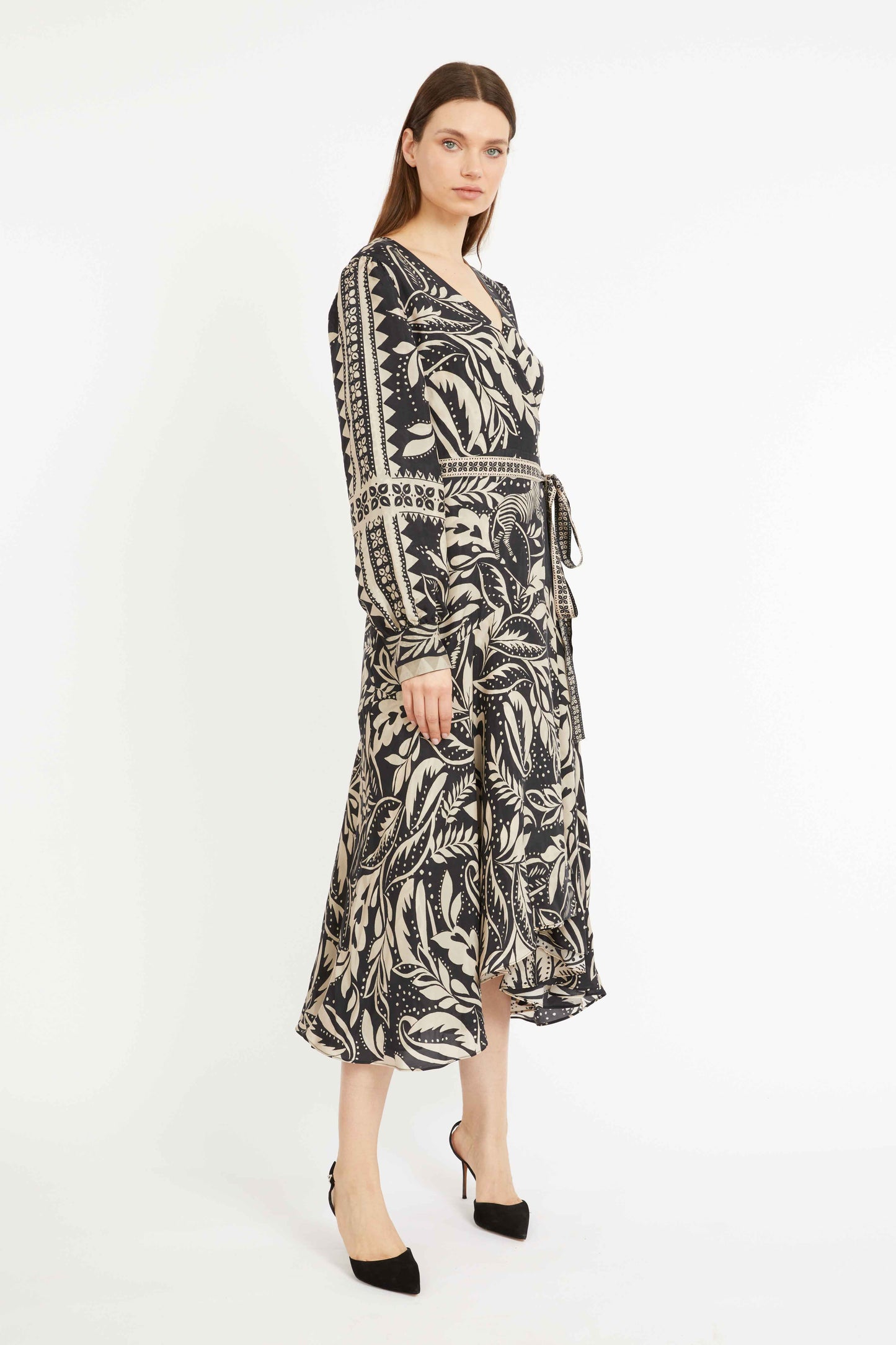 Moon Reversible Maxi in Zebra Fern