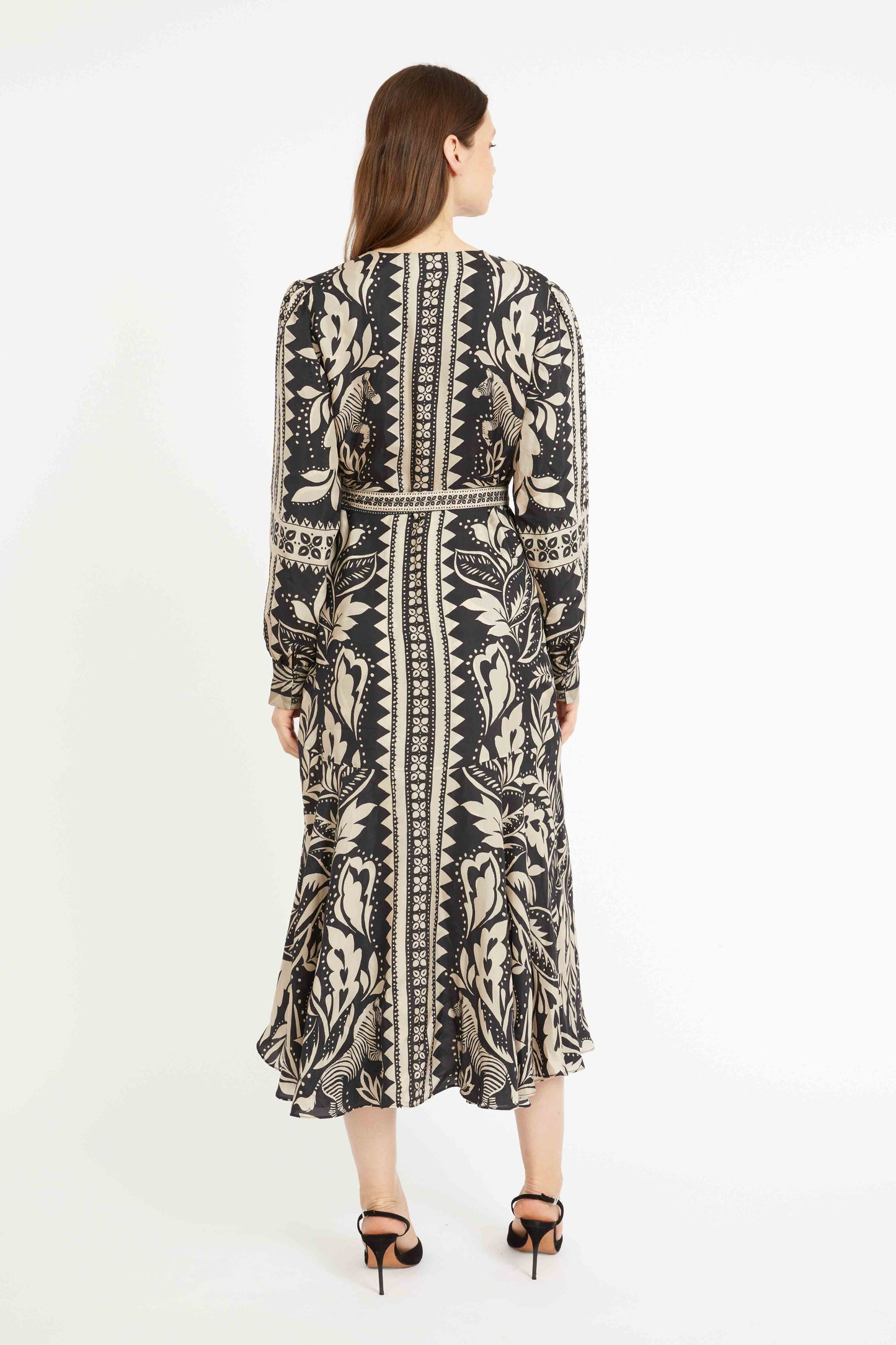 Moon Reversible Maxi in Zebra Fern