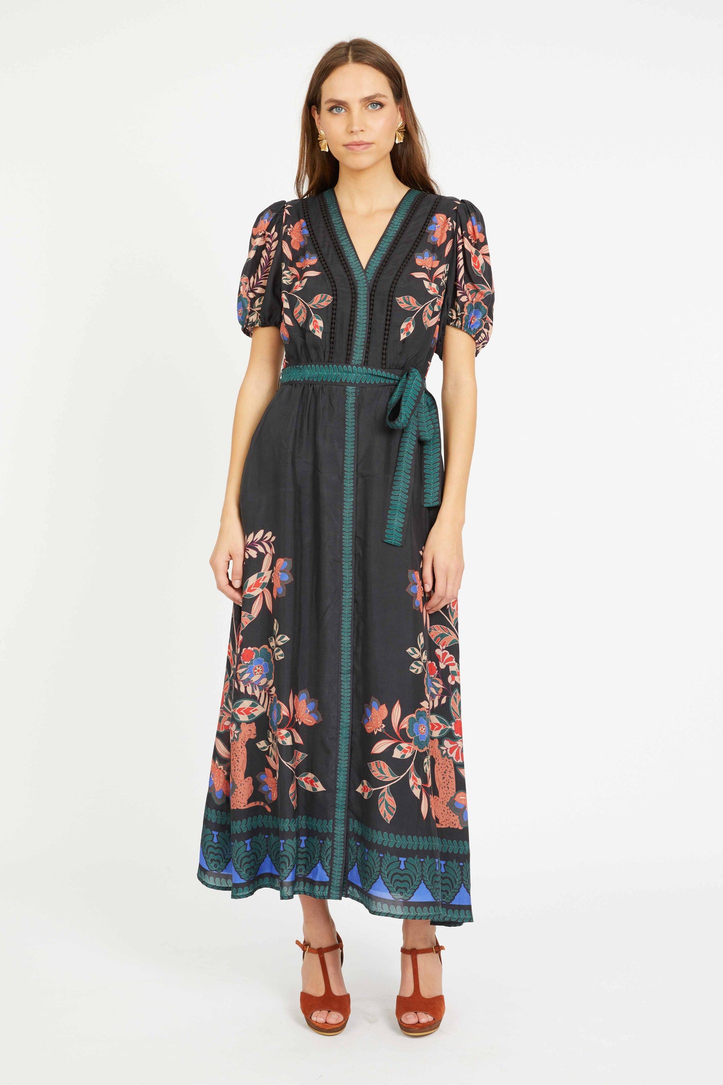 Irina Dress in Zulu Prince Cheetah
