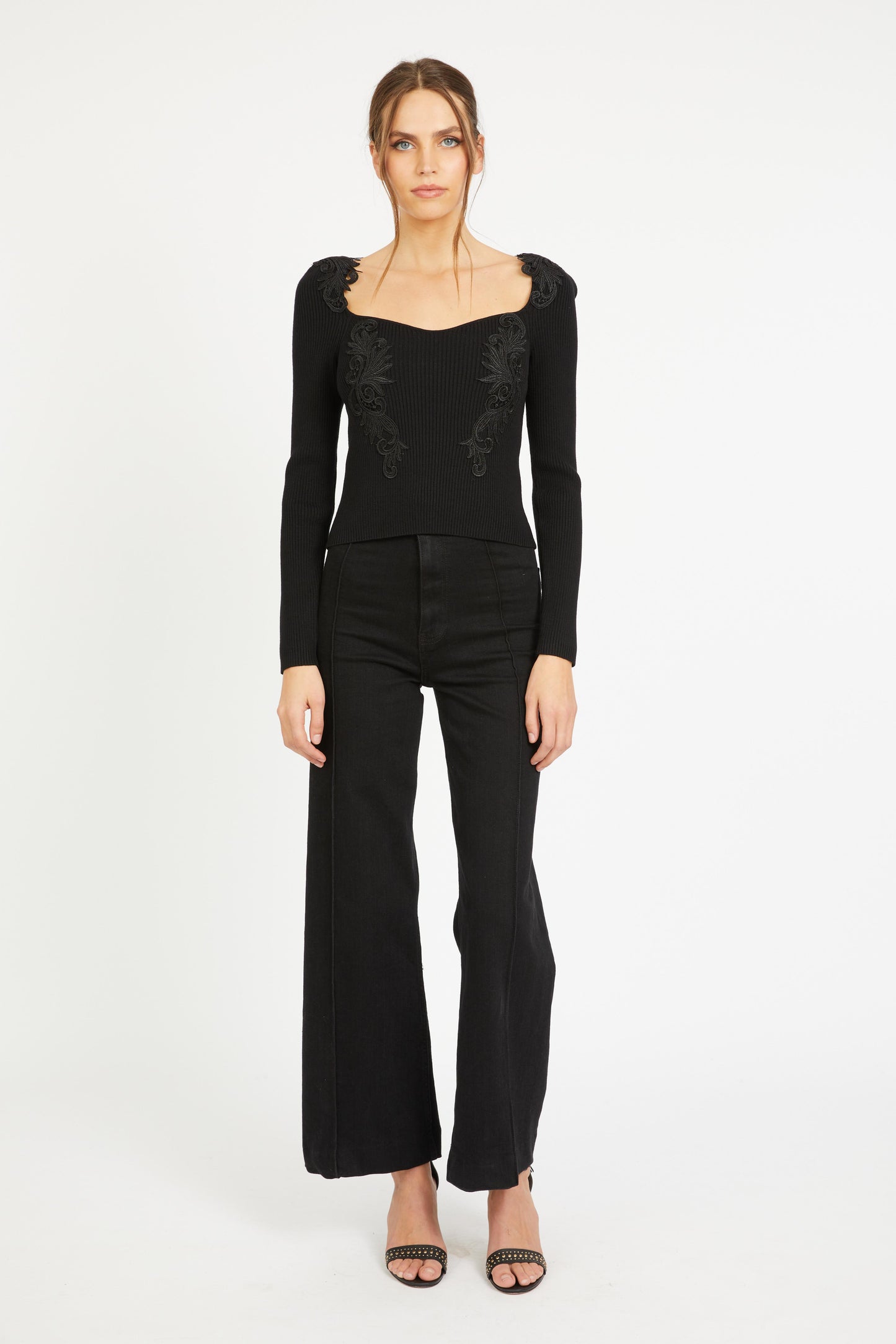 Mallory Top in Black