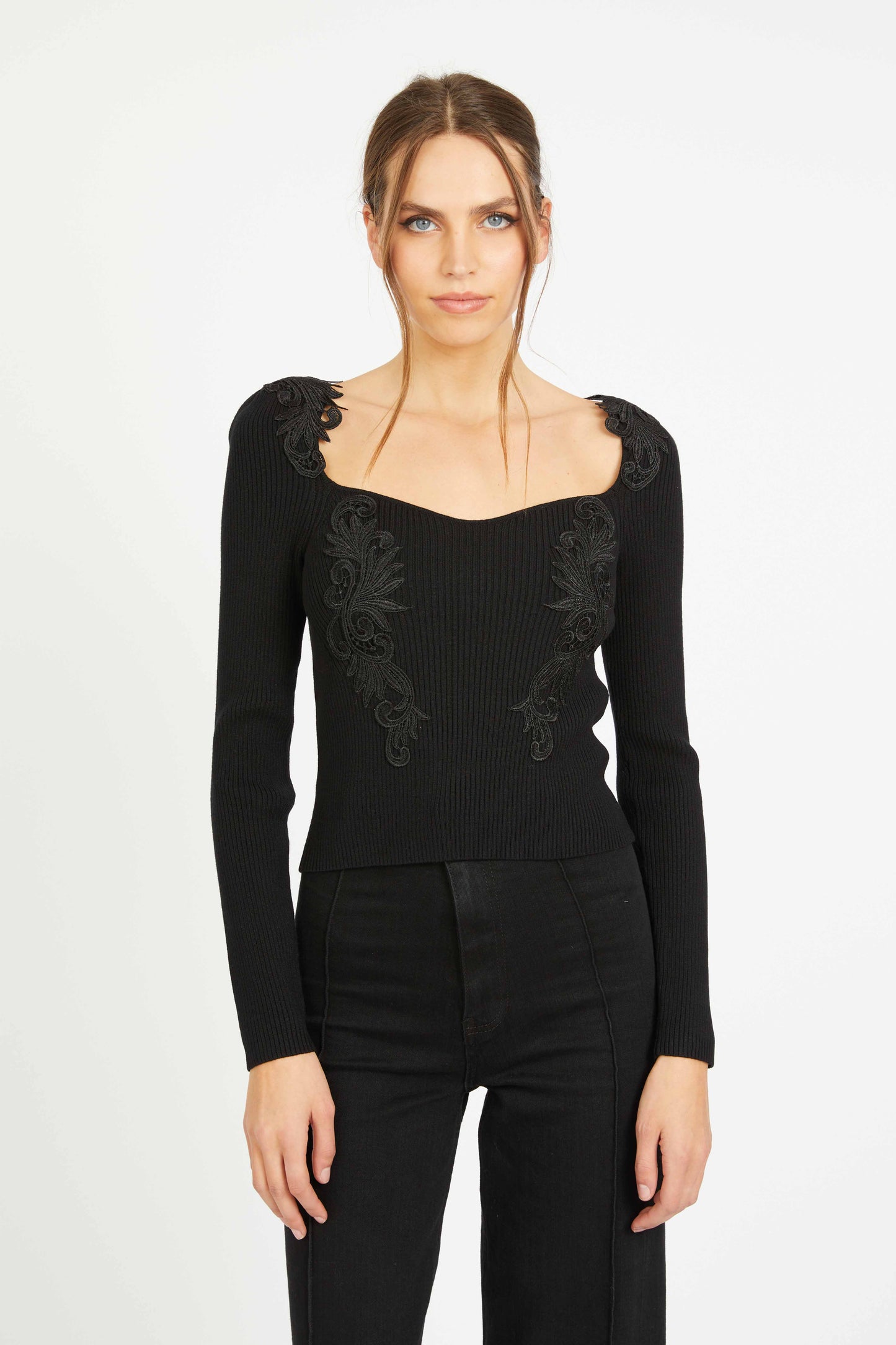 Mallory Top in Black