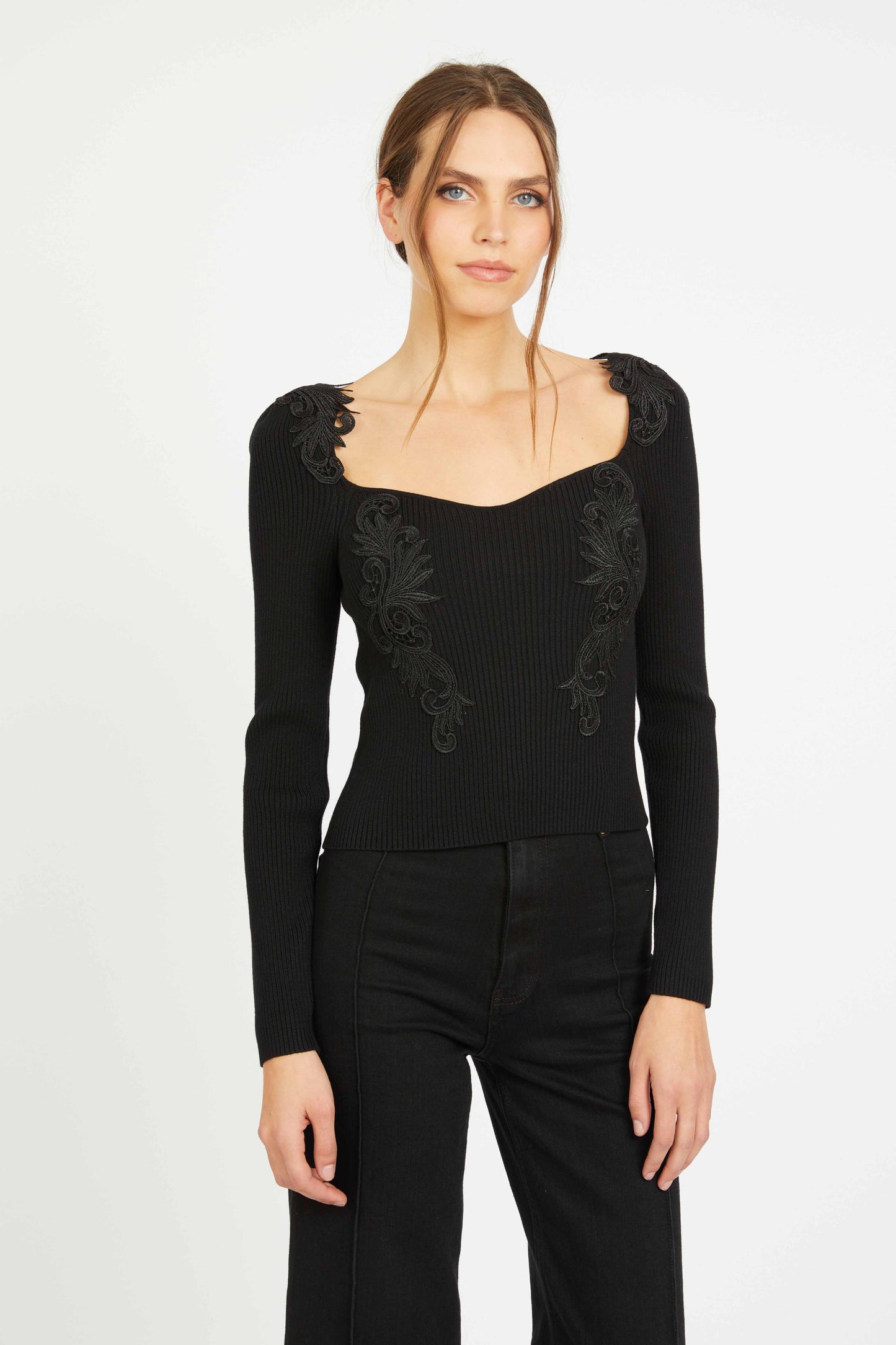 Mallory Top in Black