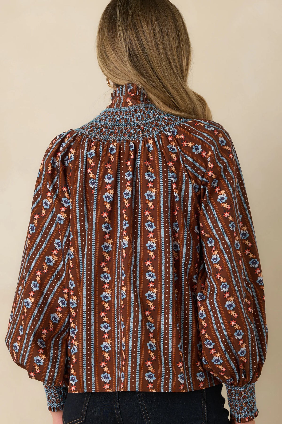 Bedford Blouse in Fireside Floral