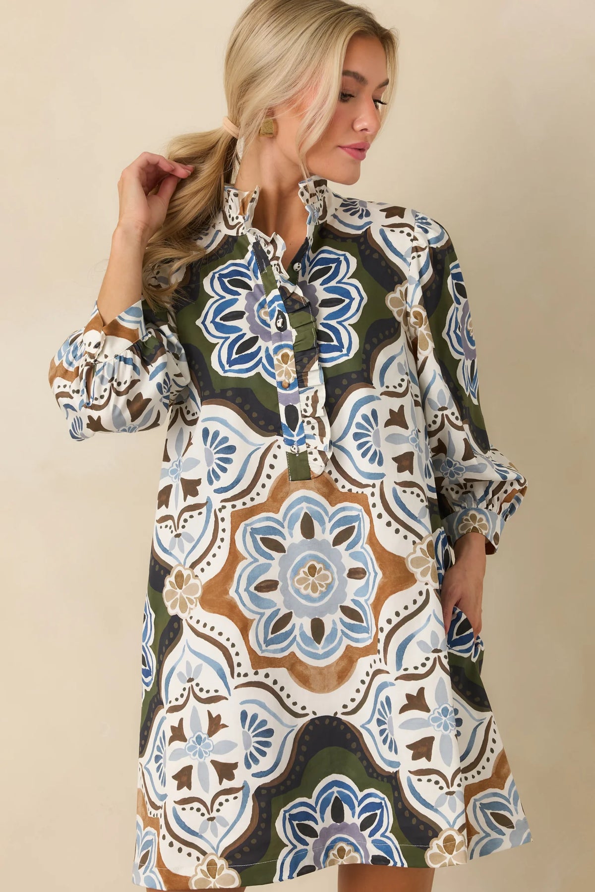 Maren Dress in Manor House