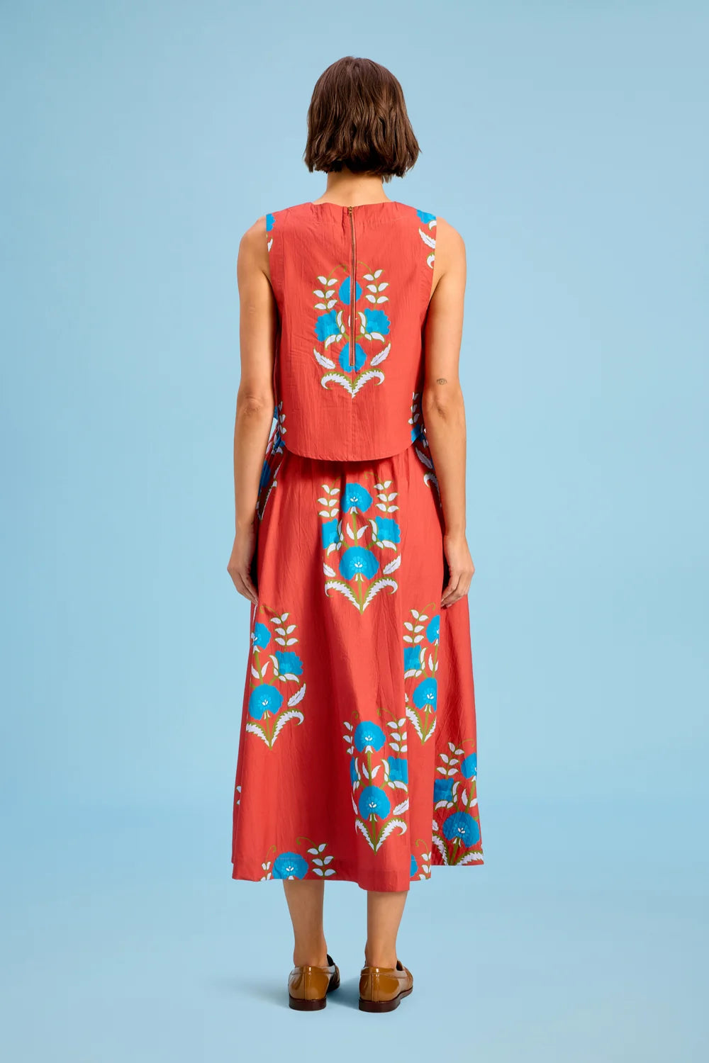 Crop Top in Cinnaleaf