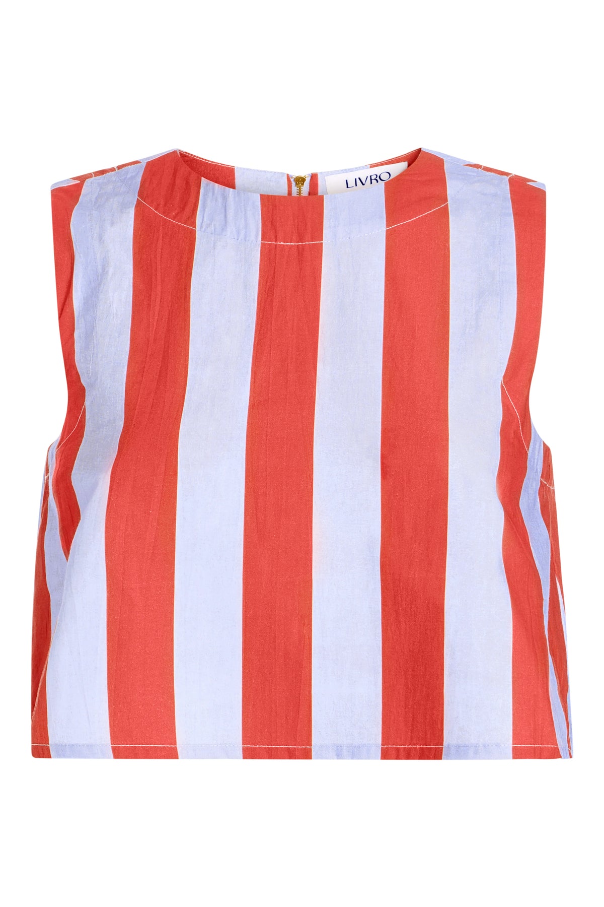 Crop Top in Hearth Stripe