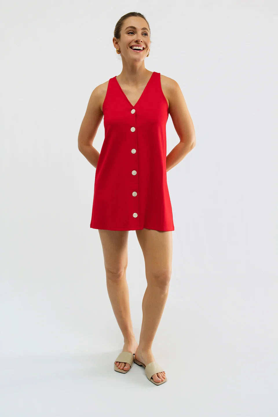 Dorothy Dress in Red