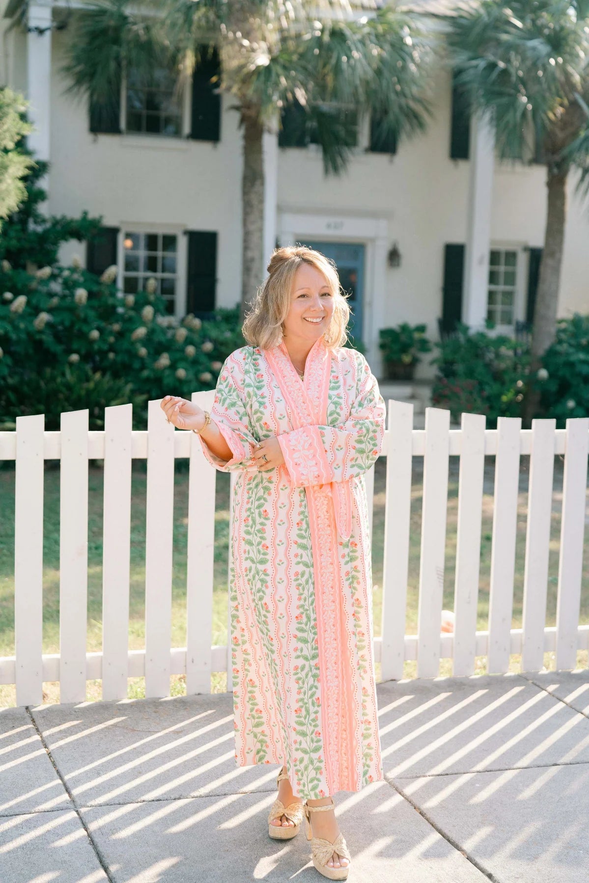 Amora Duster in Rose Garden